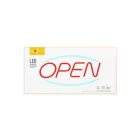 YOOUP Open LED fali neon dekoráció, plexi hátlappal