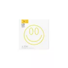 YOOUP Smile LED fali neon dekoráció, plexi hátlappal