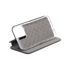 Honor X8C Ívelt Mágneses Műbőr Notesztok Fekete