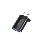 Jokade JC019 USB Type-C OTG Adapter Fekete