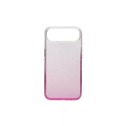iPhone 17 Air (6.5) Színátmenetes Csillogós TPU Védőtok Pink