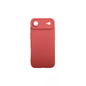 iPhone 17 Air 6.5" Ütésálló Szilikon Tok Piros