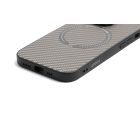 YOOUP Magnetic Mintás TPU Tok iPhone 17 6.3-hoz Magsafe Kompatibilis Carbon Szürke