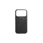 YOOUP Magnetic Mintás TPU Tok iPhone 17 Pro Max 6.9-hez Magsafe Kompatibilis Carbon Fekete