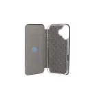 Smart Diva iPhone 17 6.3 ívelt mágneses notesz tok, fekete