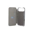 Smart Diva iPhone 17 Pro 6.3 ívelt mágneses notesz tok, fekete