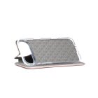 Smart Diva iPhone 17 Pro 6.3 ívelt mágneses notesz tok, rose gold