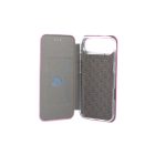 Smart Diva iPhone 17 Pro 6.3 ívelt mágneses notesz tok, pink