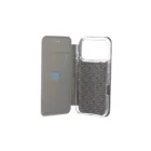 Smart Diva iPhone 17 Air 6.5 ívelt mágneses notesz tok, grafit