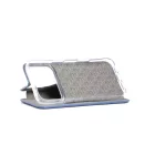 Smart Diva iPhone 17 Air 6.5 ívelt mágneses notesz tok, kék