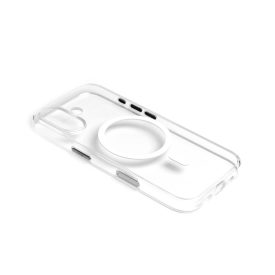 iPhone 17 6.3" MagSafe Ütésálló Tok Átlátszó