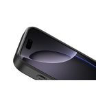 DUX DUCIS RAFI II TPU-PU Tok iPhone 16E / 17E Kártyatartós, Kitámasztós MagSafe Kompatibilis Fekete