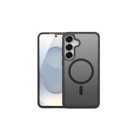   DUX DUCIS YIND TPU-PC Tok Samsung Galaxy S25 S931 MagSafe Kompatibilis Fekete