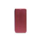 Mágneses Notesz Tok (Ívelt) Samsung Galaxy A17 5G Bordó