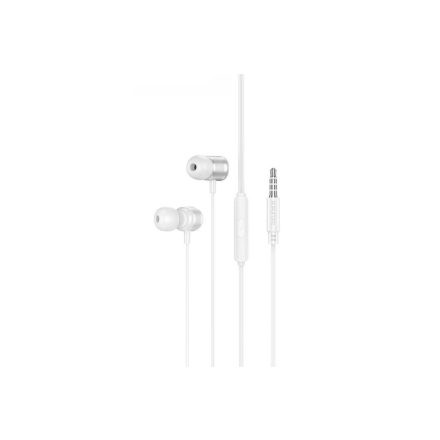 BOROFONE BM93 Vezetékes Fülhallgató Headset Ezüst