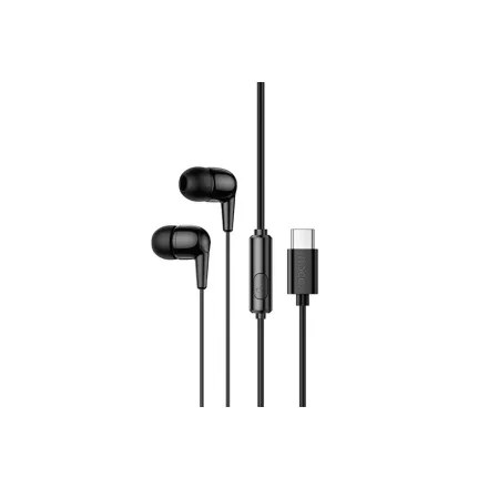 HOCO M97 ENJOY Type-C Vezetékes Headset DAC-cal, Fekete