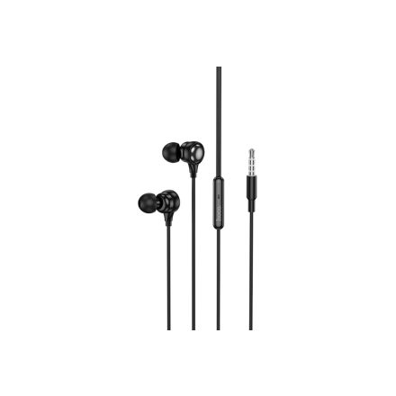 HOCO M116 BENEVOLENT Vezetékes Headset 3.5mm Jack, Fekete