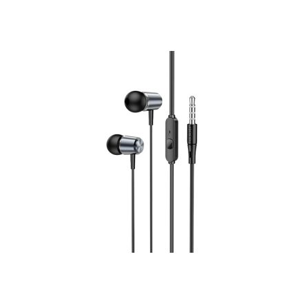 HOCO M108 SPRING Vezetékes Headset, Grafit