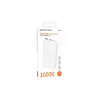 BOROFONE BJ78 Power Bank 10000mAh Fehér