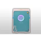 Smart Cover bőr hatású tablet tok Samsung Galaxy Tab 3 10.1 Remax Youth türkiz