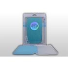 Smart Cover bőr hatású tablet tok Samsung Galaxy Tab 3 8.0 Remax Youth türkiz