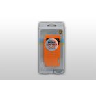 Oldalra nyíló tok Samsung Galaxy S4 Mini Remax Youth narancs