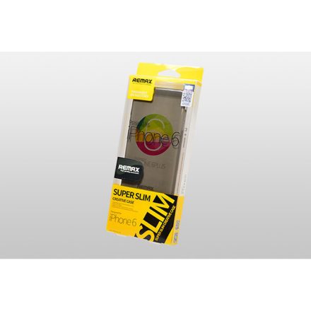 Remax Superslim iPhone 6 Plexi Tok fekete