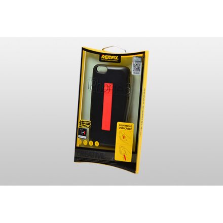 Remax Creative Case + Cable iPhone 6 Plexi Tok fekete