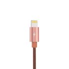 Remax Silver Serpent RC-080I USB Lightning töltő kábel rose gold