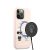 Karl Lagerfeld magsafe telefontok iPhone 13 Pro Max light pink