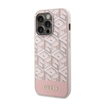 Guess magsafe telefontok iPhone 14 Pro pink