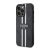 Guess csomag iPhone 13 Pro Max Magsafe telefontok+vezetéknélküli töltő csíkos-fekete
